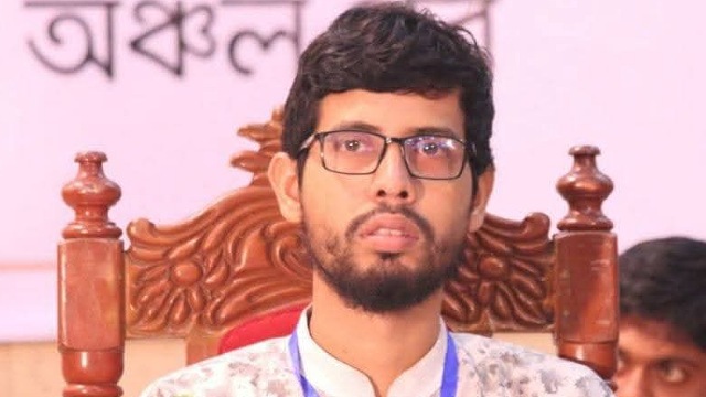 রাবি শাখা শিবির সভাপতি মো. মোস্তাকুর রহমান জাহিদ