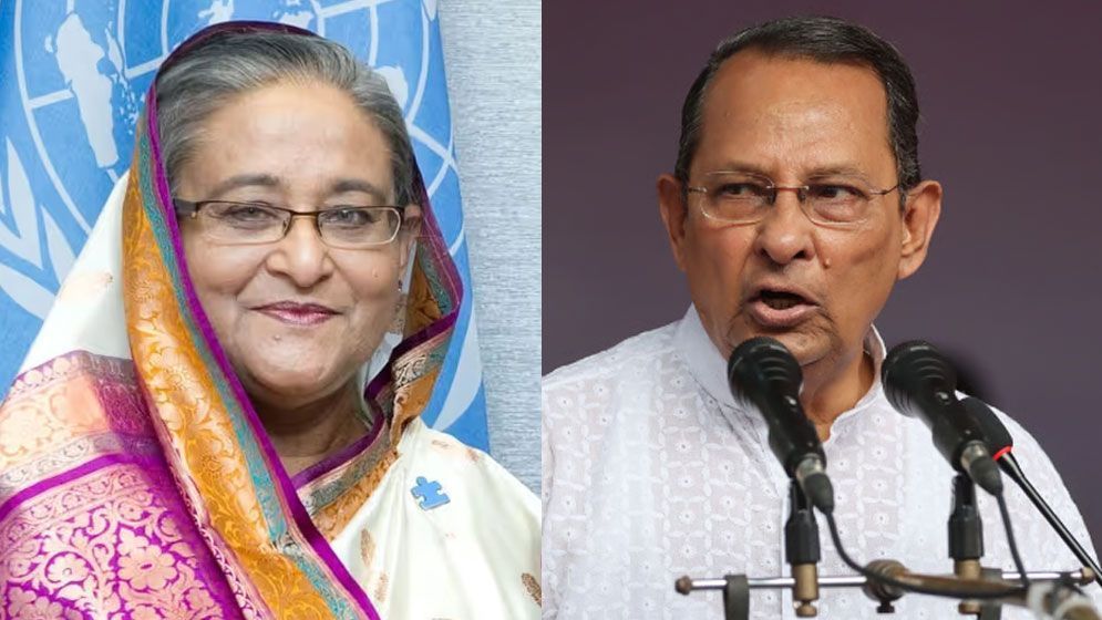 হাসিনাকে জামায়াতের মেরুদণ্ড ভেঙে দেওয়ার পরামর্শ দেন ইনু