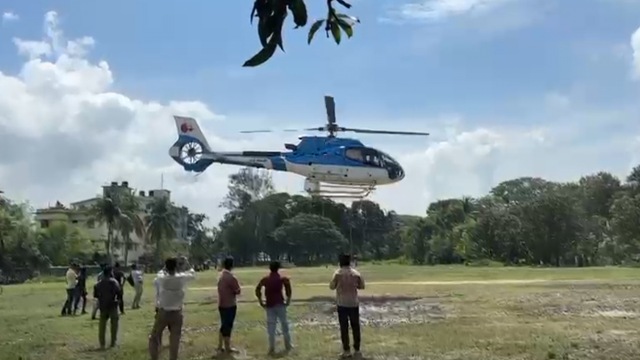 রাবি শিক্ষার্থীকে বাঁচাতে এয়ার অ্যাম্বুল্যান্সে ঢাকায় পাঠাল প্রশাসন