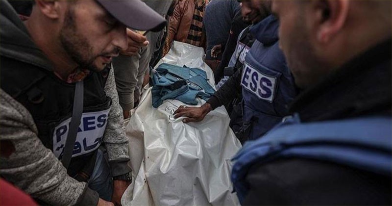 গাজায় ইসরায়েলি হামলায় ৯৭ ফিলিস্তিনি সাংবাদিক নিহত
