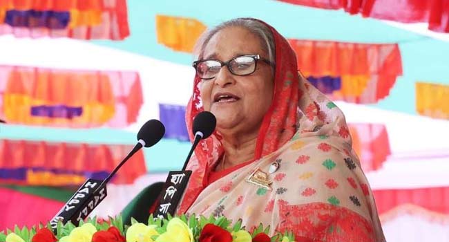 ভোটের মাধ্যমে নির্বাচন বানচালের ষড়যন্ত্রের উপযুক্ত জবাব দিন : প্রধানমন্ত্রী