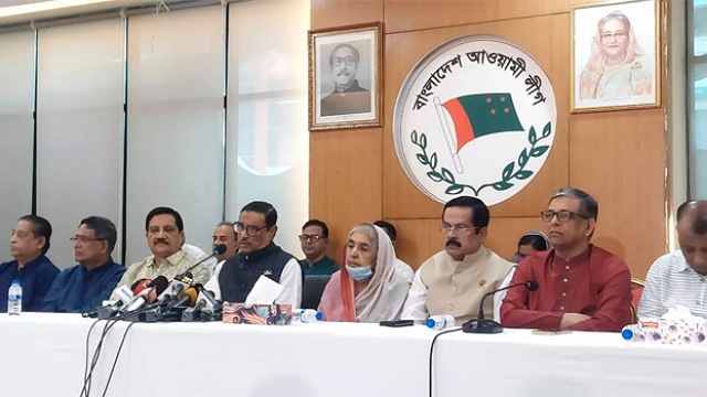 শেখ হাসিনার পদত্যাগ মানে সংবিধানের চরম লঙ্ঘন: ওবায়দুল কাদের