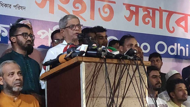 আ’লীগের সুষ্ঠু নির্বাচনের প্রতিশ্রুতি পুরোটাই মিথ্যা : মির্জা ফখরুল