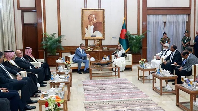বাংলাদেশ সবসময় ফিলিস্তিনের পাশে আছে : প্রধানমন্ত্রী