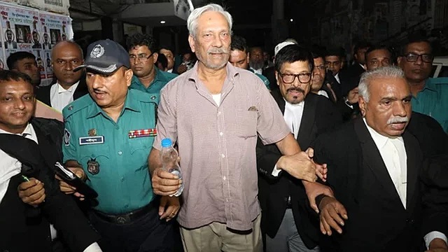 বিএনপির ভাইস চেয়ারম্যান শাহজাহান ওমর ৪ দিনের রিমান্ডে