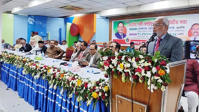 এই অবস্থায় নির্বাচনে গেলে স্যাংশনও আসতে পারে: জিএম কাদের