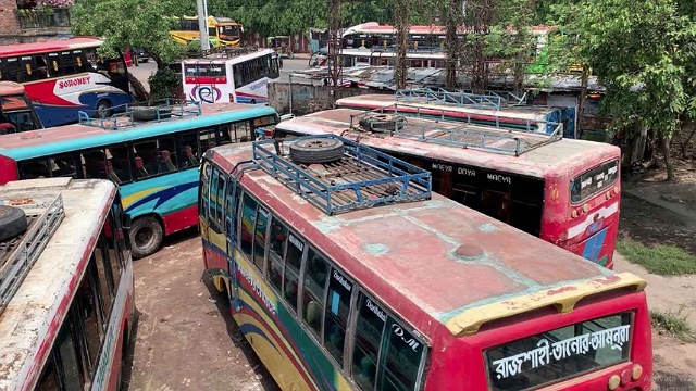 সমঝোতায় রাজশাহীতে বাস চলাচল শুরু