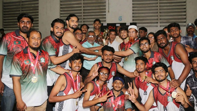 আন্তঃবিশ্ববিদ্যালয় বাস্কেটবলে চ্যাম্পিয়ন ইসলামী বিশ্ববিদ্যালয়