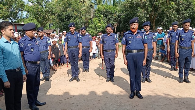 পত্নীতলায় রাষ্ট্রীয় মর্যাদায় মুক্তিযোদ্ধার দাফন