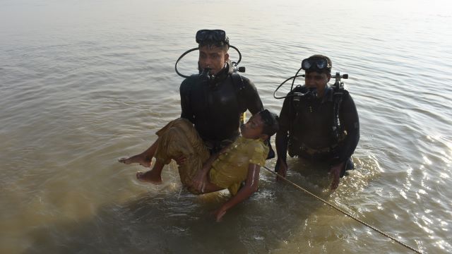 গোদাগাড়ীতে পদ্মা নদীতে ডুবে এক শিশুর মৃত্যু