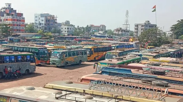 বিএনপির সমাবেশ: খুলনায় সব পরিবহন বন্ধ