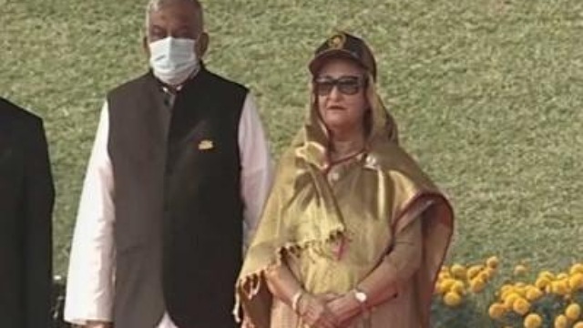 বিজিবি দিবসে পিলখানায় প্রধানমন্ত্রী