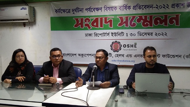 চলতি বছর কর্মক্ষেত্রে ৯৬৭ মৃত্যু, সর্বাধিক পরিবহন খাতে