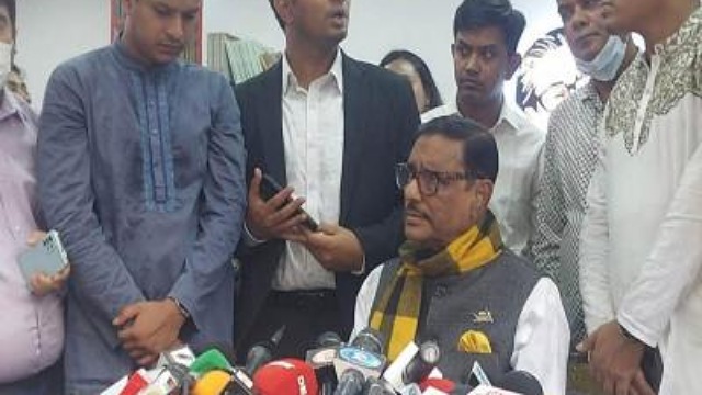 আ.লীগ সংঘাত চায় না, শান্তি চায়: ওবায়দুল কাদের