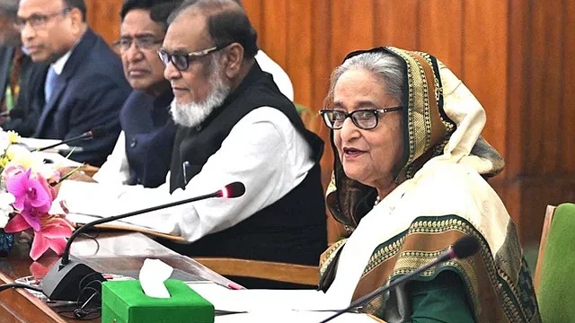 জাতীয় সংসদের ৫০ বছর পূর্তি উপলক্ষ্যে প্রধানমন্ত্রীর আনীত প্রস্তাব গ্রহণ
