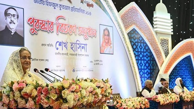 উগ্রবাদ নির্মূলে সহযোগিতা চাইলেন প্রধানমন্ত্রী