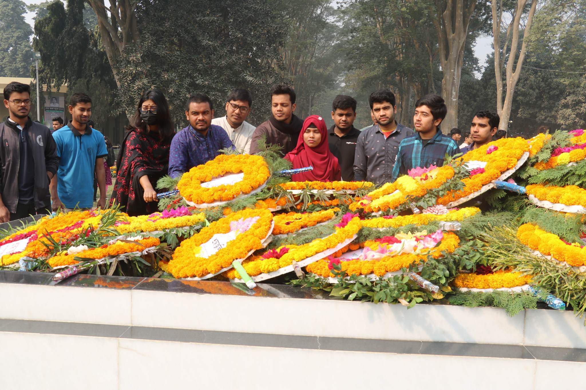 জোহা দিবসে রাবি প্রেস ক্লাবের বিনম্র শ্রদ্ধা